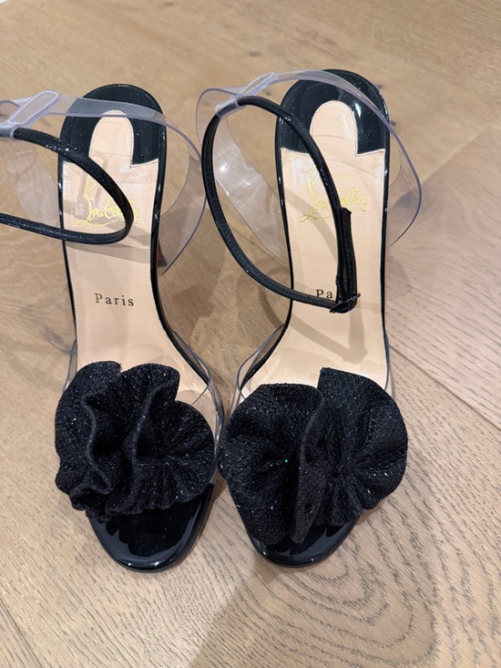 Christian Louboutin Shoes - Christian Louboutin PVC Bow Heels